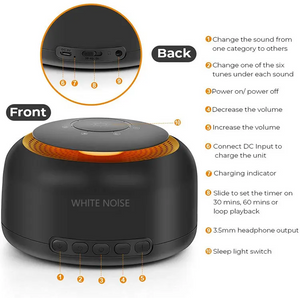 White Noise Machine for Sleeping - Deluxe Model